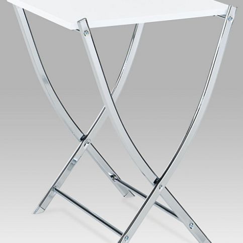 Autronic Sklápěcí stolek 84200-03 WT - DEKORHOME.CZ
