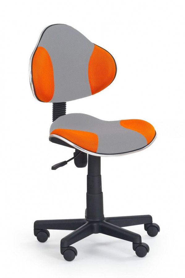 Falco Židle QZY-G2-šedo oranžová - ATAN Nábytek