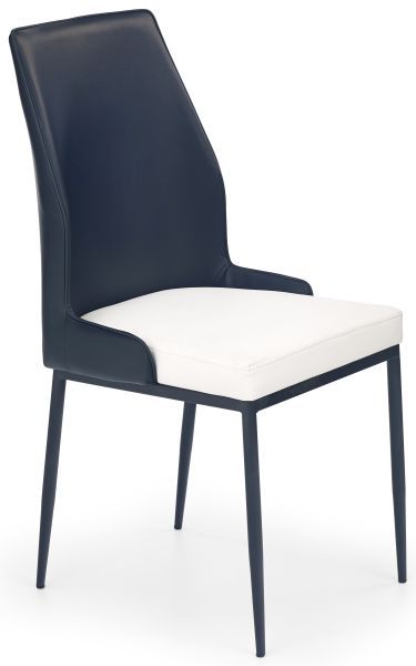 Jídelní židle K199, černo-bílá - FORLIVING