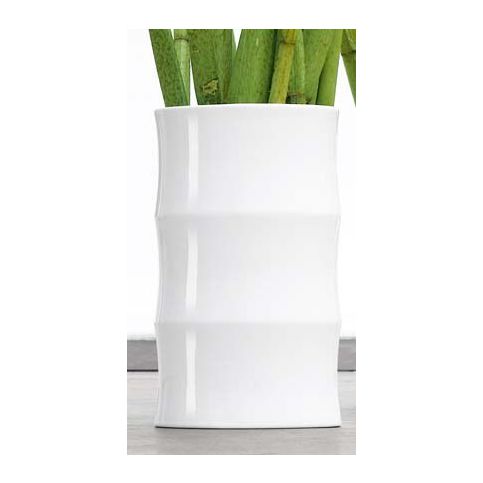 Váza BAMBOO ASA Selection bílá, 36 cm, průměr 21 cm - Homein.cz