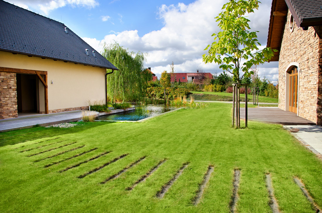 rozlehlá zahrada - Flera - Atelier zahradní architektury