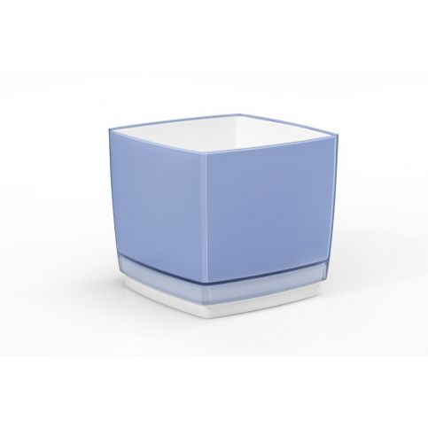 Plastový květináč Cube 170 modrá - 4home.cz