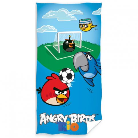 Tip Trade Osuška Angry Birds Fotbal, 70 x 140 cm - 4home.cz