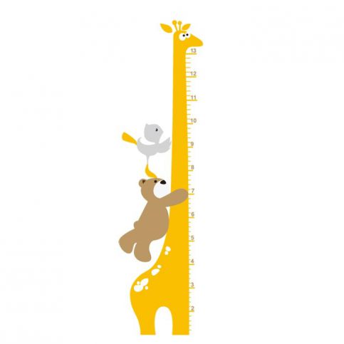 Samolepicí dekorace Žirafa dětský metr - 4home.cz