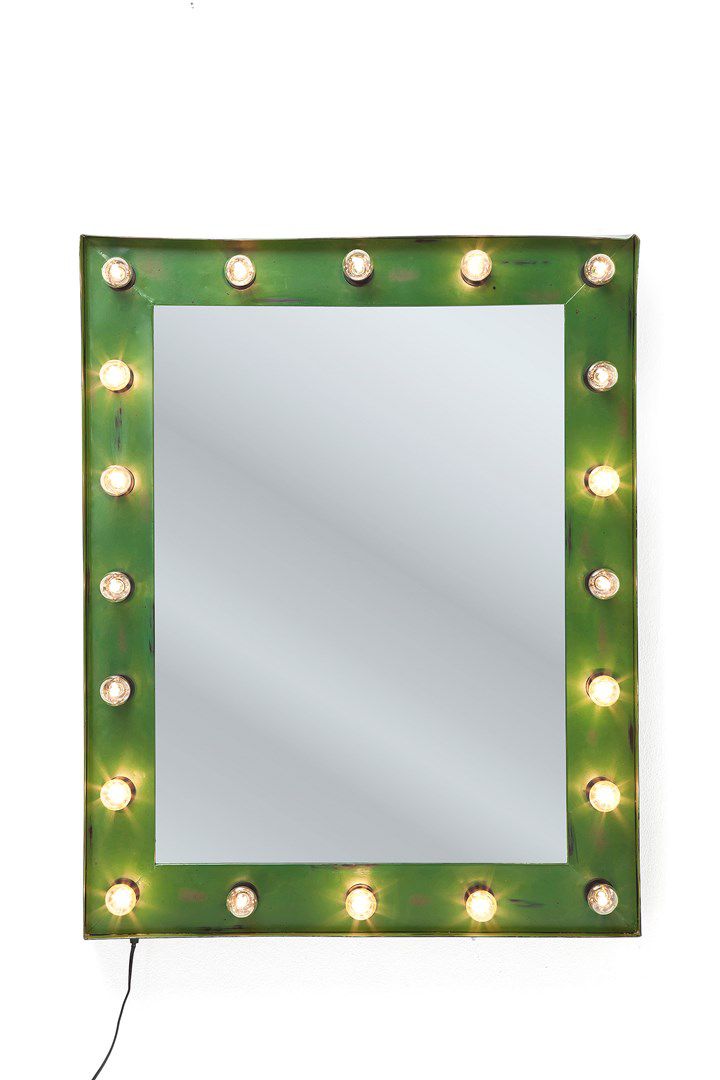 Nástěnné svítidlo Show Mirror - 20 světel, 102x80 cm - KARE