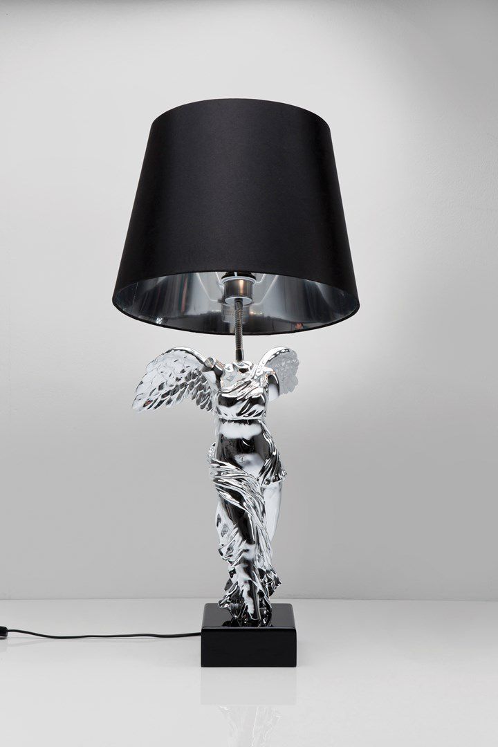 Stolní lampa Headless Angel - chrom - KARE