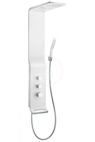 Sprchový panel Hansgrohe Raindance na stěnu s termostatickou baterií bílá/chrom 27008400 - Siko - koupelny - kuchyně