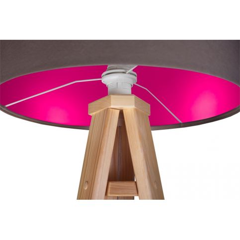 Svítidlo Gloria Grey/Pink stojací - Homedesign-shop.com