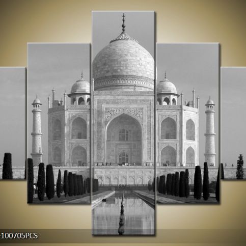 Vícedílný obraz Majestátní Taj Mahal 100x70 cm - LEDobrazy.cz
