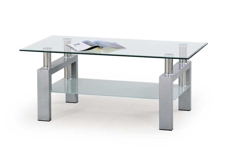 Halmar Konferenční stolek Diana Stříbrný - ATAN Nábytek
