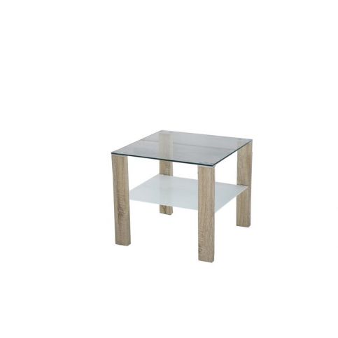 Konferenční stolek Simple H čtverec sonoma - FORLIVING