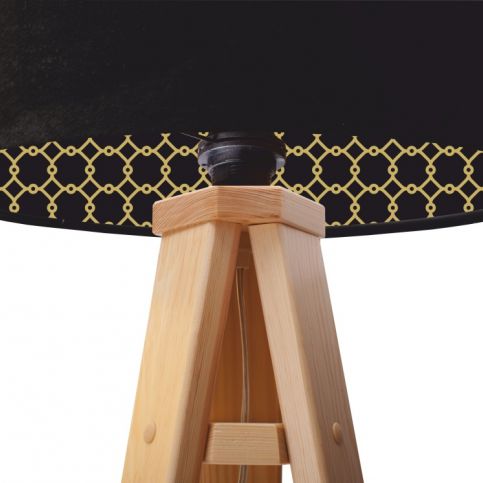 Svítidlo Gold Pattern Fabric stojací - Homedesign-shop.com