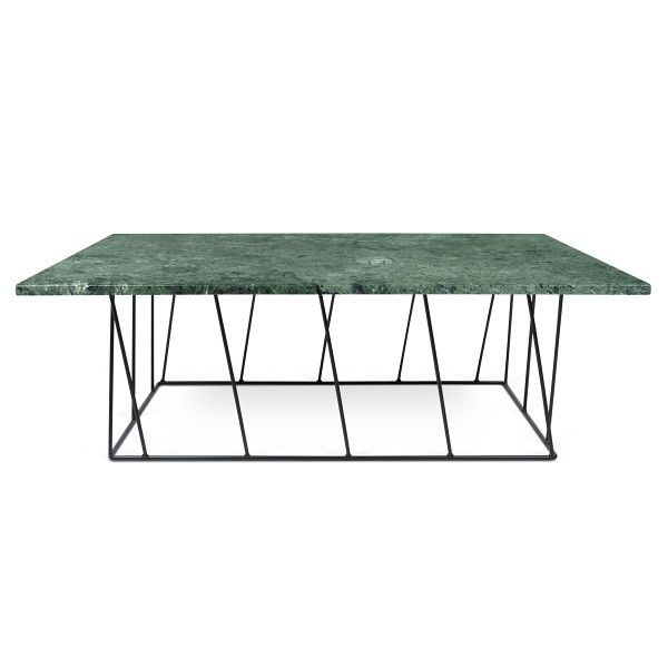 Zelený mramorový konferenční stolek TEMAHOME Helix 120 x 76 cm - Designovynabytek.cz