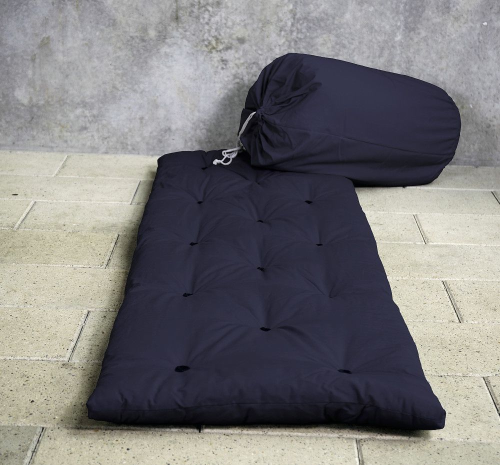 Tmavě modrá futonová matrace 70x190 cm Bed in a Bag Navy – Karup Design - Bonami.cz