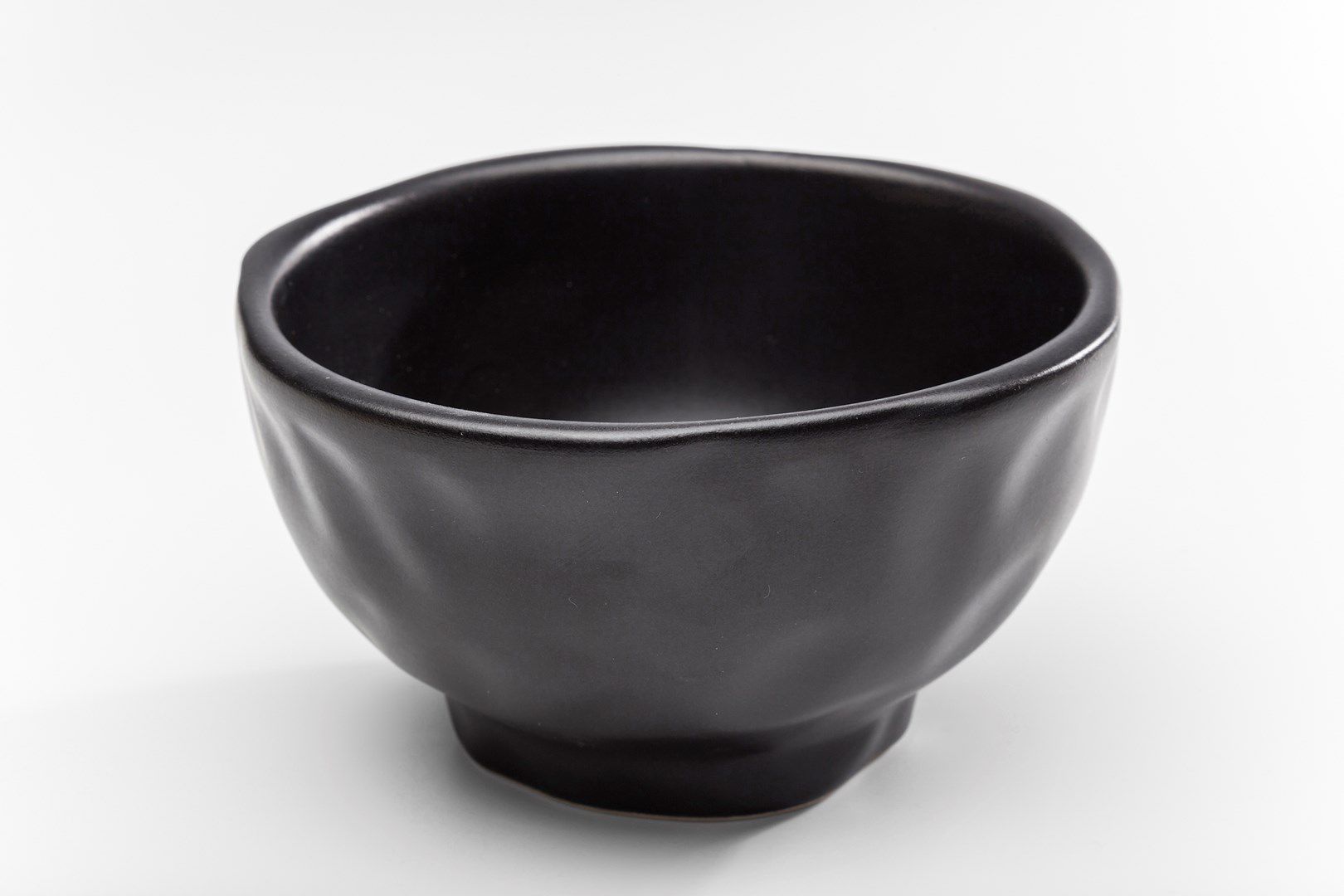 Černá kameninová miska Kare Design Organic Black, ⌀ 15 cm - KARE