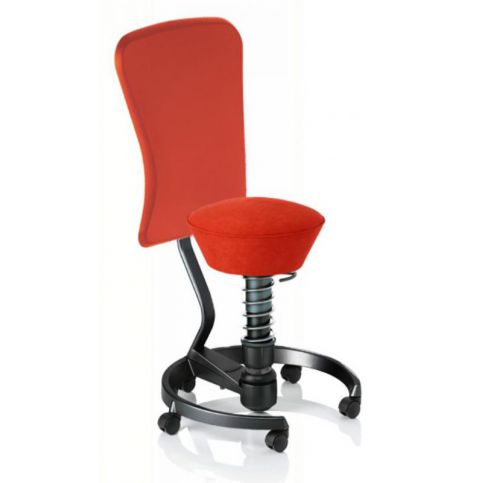 WERTO Dynamická židle SWOPPER  WORK  WERT.SWOPPER WORK (SWOP WK01 červená,Antracit) - Pěkný-nábytek.cz