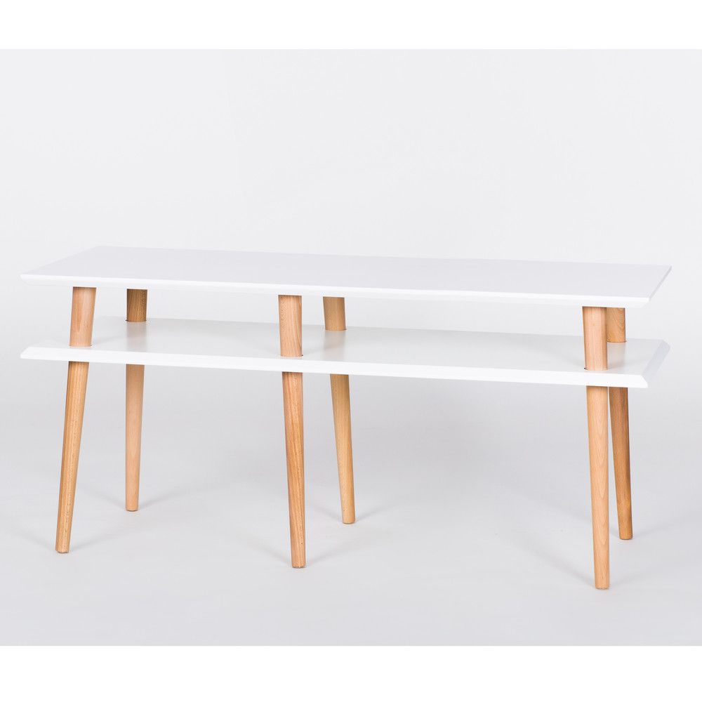Bílý konferenční stolek Ragaba Mugo, délka 119 cm - Bonami.cz