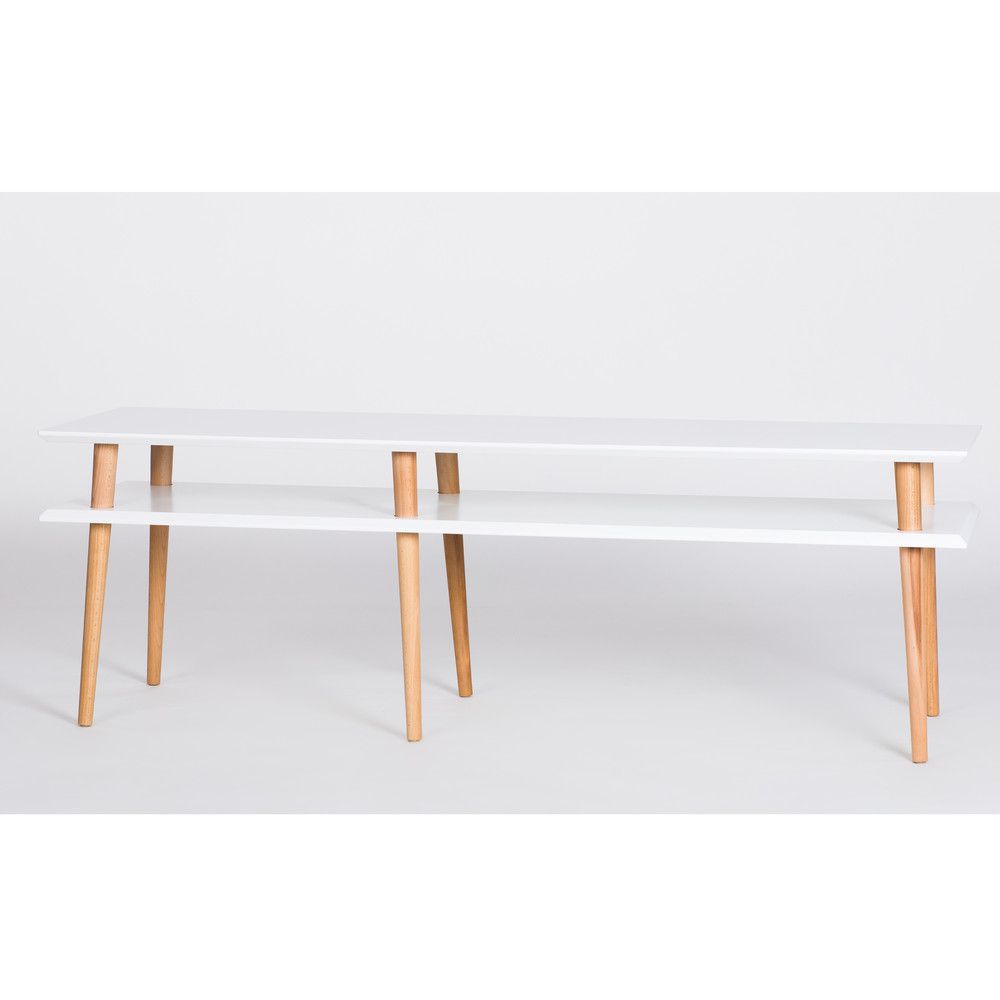 Bílý konferenční stolek Ragaba Mugo, délka 159 cm - Bonami.cz