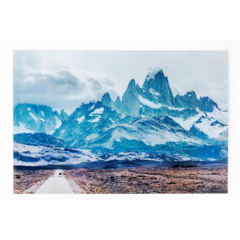 Obraz na skle Road To The Mountains 100x150cm - KARE