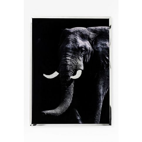 Nástěnná dekorace Elephant Face 73x97cm - KARE