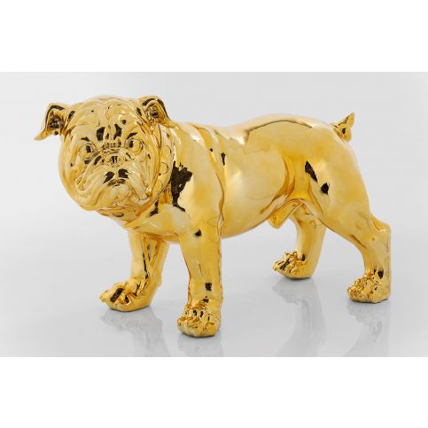 Dekorativní figurka  Bulldogge Gold Eco 42cm - KARE