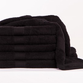Froté ručník DARIA - černá 50x100 cm