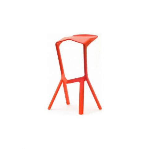 design4life Barová židle CELANO Červená - Design4life