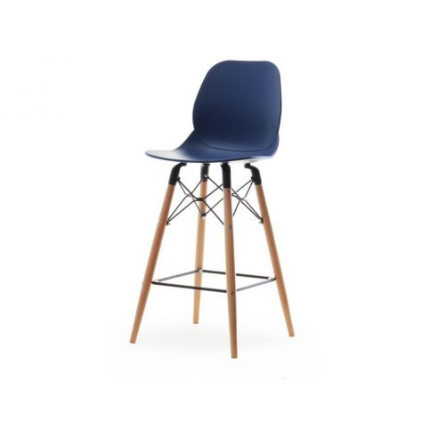 design4life Barová židle SWEN Modrá - Design4life