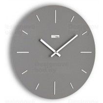 IncantesimoDesign Designové nástěnné hodiny I502GR grey IncantesimoDesign 40cm - NP-DESIGN, s.r.o.