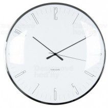 Karlsson Elegantní nástěnné hodiny - Karlsson Dragonfly White, OE 40 cm - GLIX DECO s.r.o.
