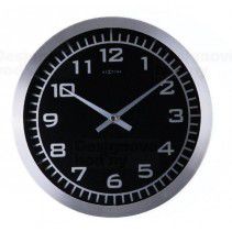 Designové nástěnné hodiny 2954 Nextime Blacky 45cm - FORLIVING