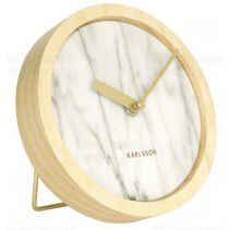Designové nástěnné/stolní hodiny KA5583WH Karlsson 17cm - NP-DESIGN, s.r.o.