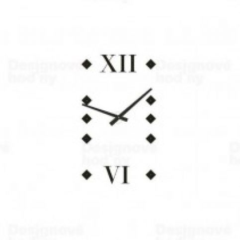 CalleaDesign 1577 černá 140cm nástěnné hodiny - VIP interiér