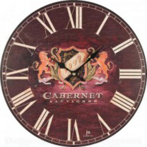 Lowell Italy 21428 Clocks 34cm nástěnné hodiny - VIP interiér