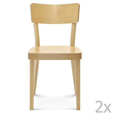 Sada 2 dřevěných židlí Fameg Lone - Bonami.cz