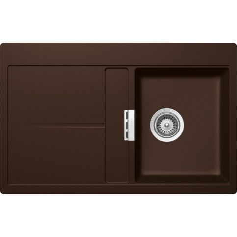 Schock Horizont D-100 CRISTADUR Chocolate granitový dřez do roviny - VIP interiér