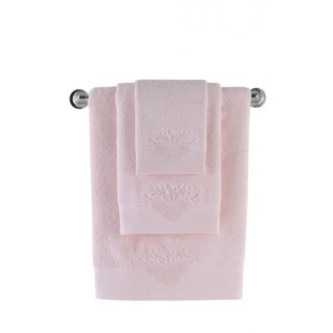 Soft Cotton Luxusní osuška MELIS 85x150cm Růžová - VIP interiér