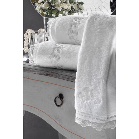 Soft Cotton Luxusní ručník LUNA 50x100 cm Bílá - VIP interiér