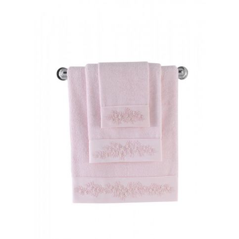 Soft Cotton Malý bambusový ručník MASAL 32x50cm Růžová - VIP interiér