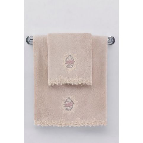 Soft Cotton Malý ručník DESTAN 32x50cm Starorůžová - VIP interiér