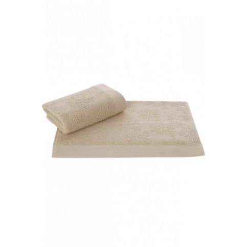 Soft Cotton Maly ručník LEAF 32 x 50 cm Béžová - VIP interiér