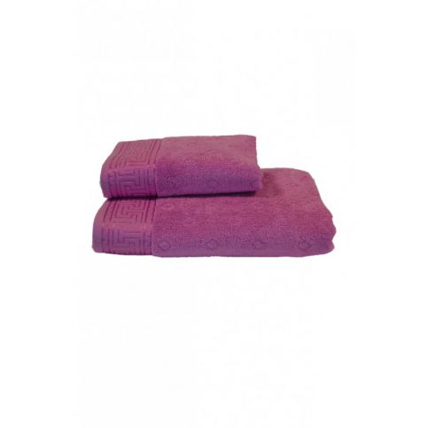 Soft Cotton Osuška VERA 75x150 cm Růžovo-fialová - VIP interiér