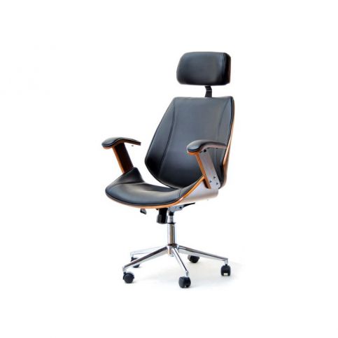 design4life Luxusní kancelářská židle PRESINO Černá - Design4life