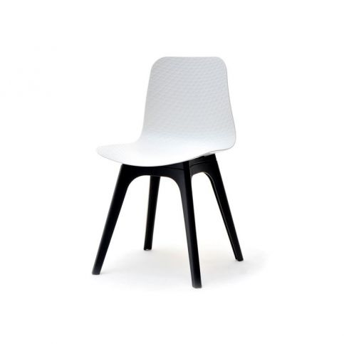 design4life Designová židle AMALO, bílo-černá - Design4life