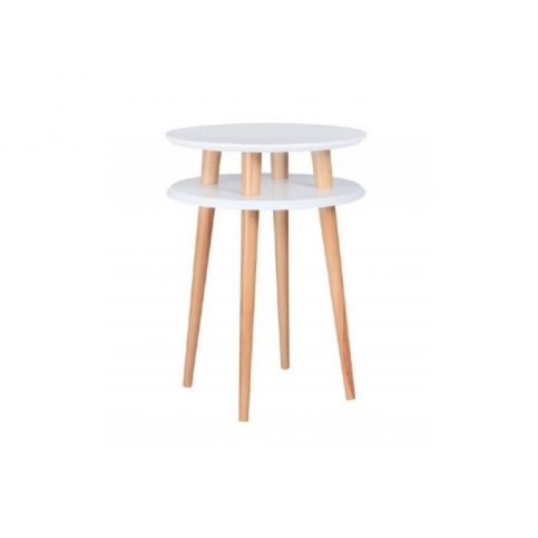 Calvasto Konferenční stolek Bradly hight (Bílá)  - Design4life