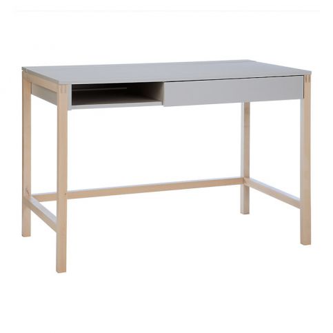 WDN Pracovní stůl Nogale šedý - Design4life