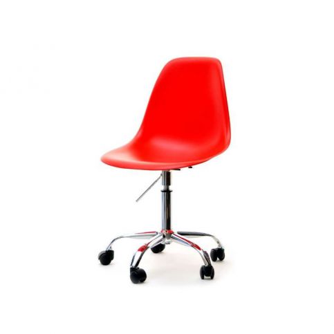 design4life Otočná židle MOBI Červená - Design4life