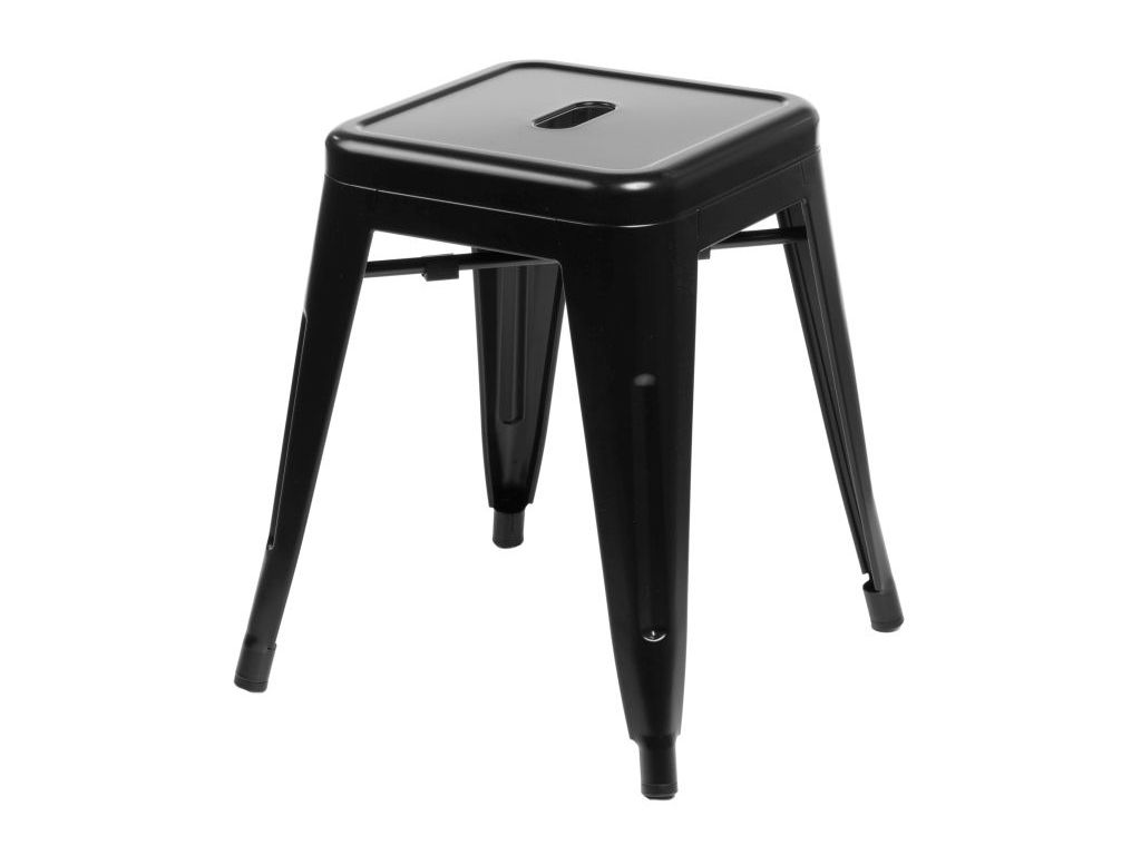 Židle Paris inspirovaná Tolix černá  - 96design.cz