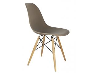 Jídelní židle P016W PP inspirovaná DSW šedá  - 96design.cz