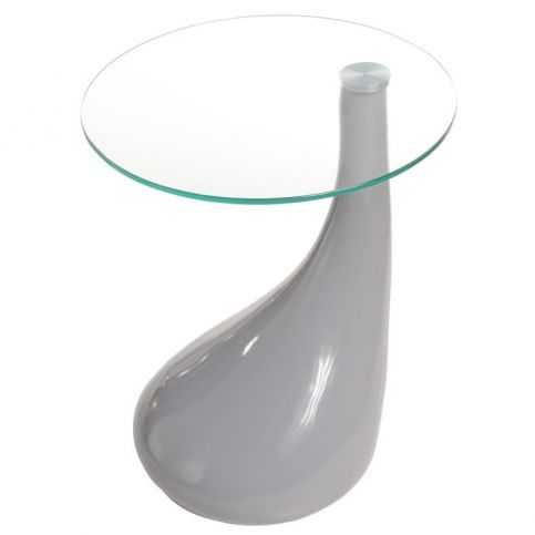 Odkládací stolek Tear 45 cm, šedá 40595 CULTY - Beliani.cz